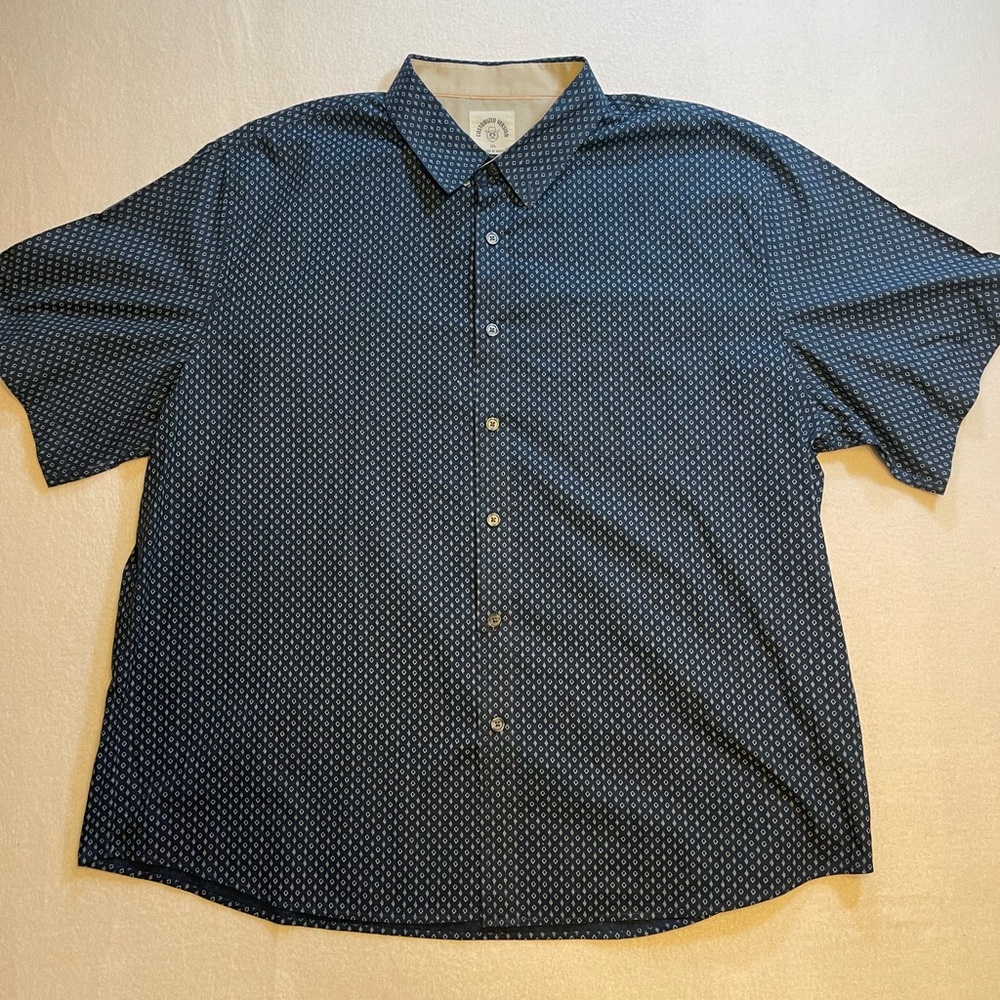 Dubinik Customized Version Short Sleeve Button Down Shirt – Men’s 2XL